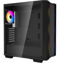 DEEPCOOL CC560-A-RGB Tempered Glass LED USB 3.0 ATX Mid Tower Kasa PSU YOK